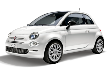 Car hire in Venice: Fiat 500