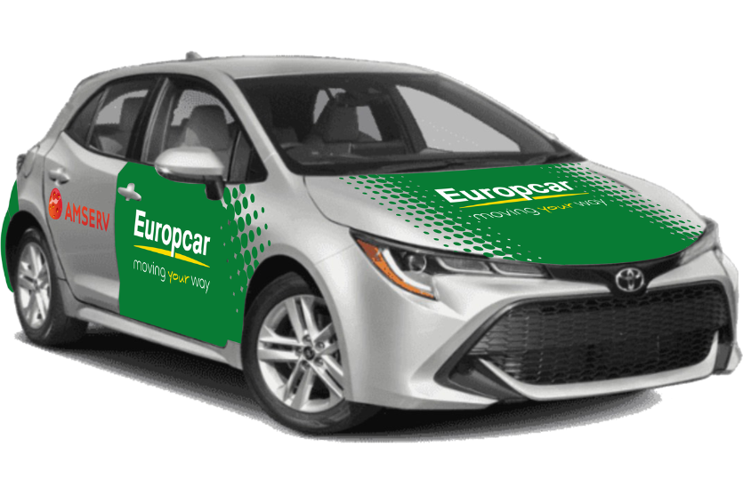 TOYOTA COROLLA 1.2 EUROPCAR LOGO